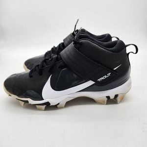 Nike Force Trout 7 Keystone Mens Size 8 Cleats Black Baseball Shoes CT0831-009